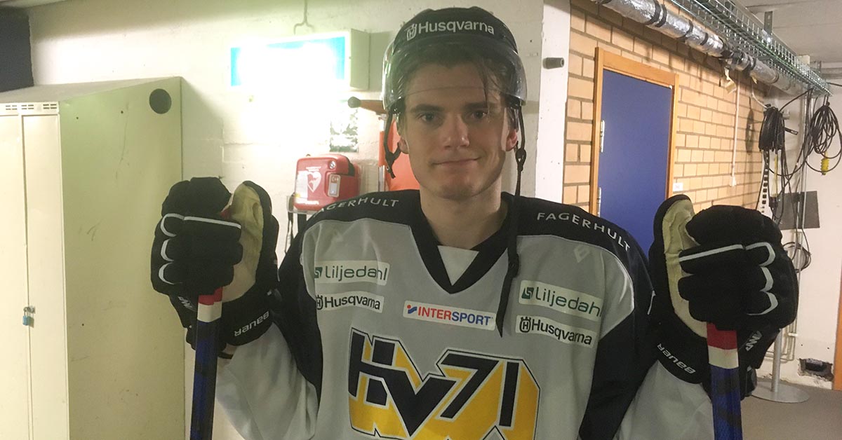 Lias Andersson öppnar för HV71 nästa säsong
