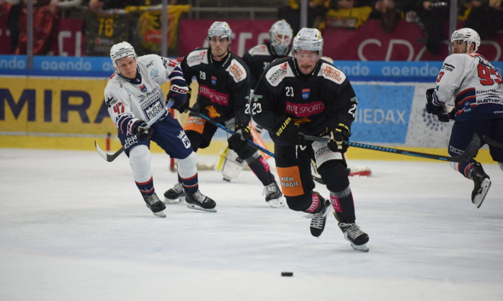 Vienna Capitals vill spela med oförändrad laguppställning och ta första pucken i matchen