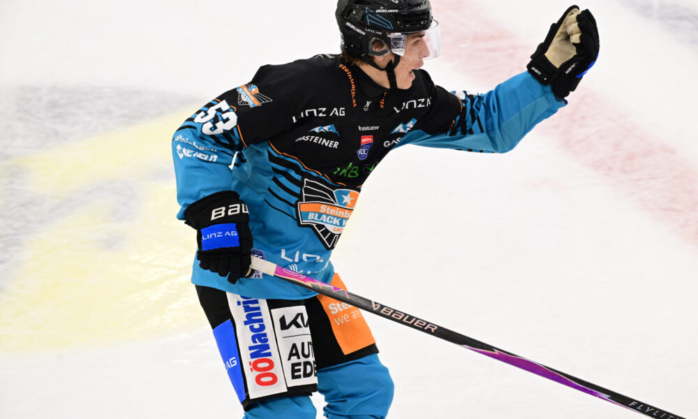 Black Wings Linz ger en ung talang sitt första proffskontrakt