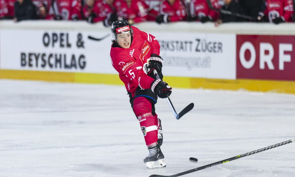 Hård konkurrens: Reinbacher kämpar om sin NHL-plats!