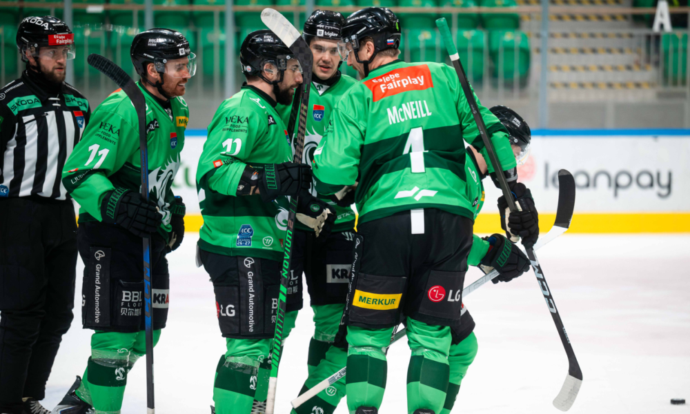 Nicolai Meyer gör mål när Olimpija Ljubljana vinner i Graz